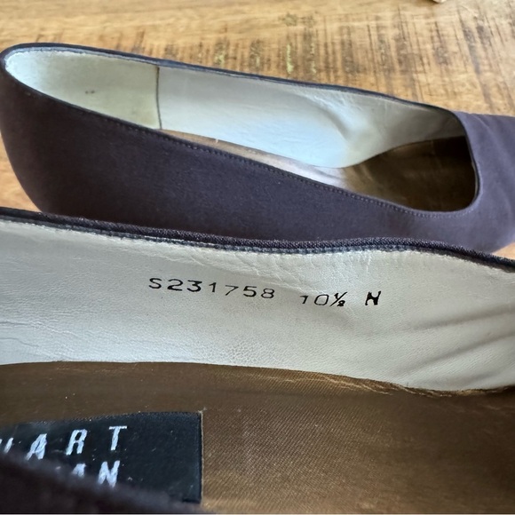 STUART WEITZMAN Classic Chocolate Brown Pumps Heels Size 10.5 - Picture 6 of 14